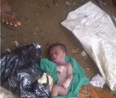 Dead baby found in a landfill in UAE